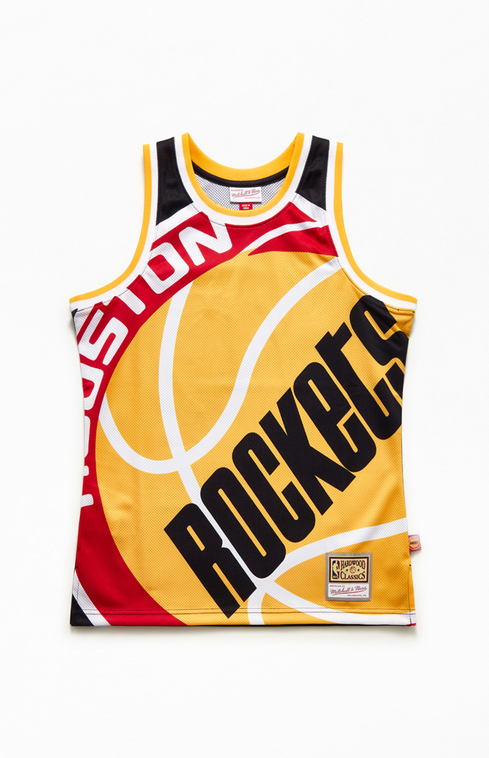 Mitchell & Ness Big Face Rockets Basketball Jersey | PacSun
