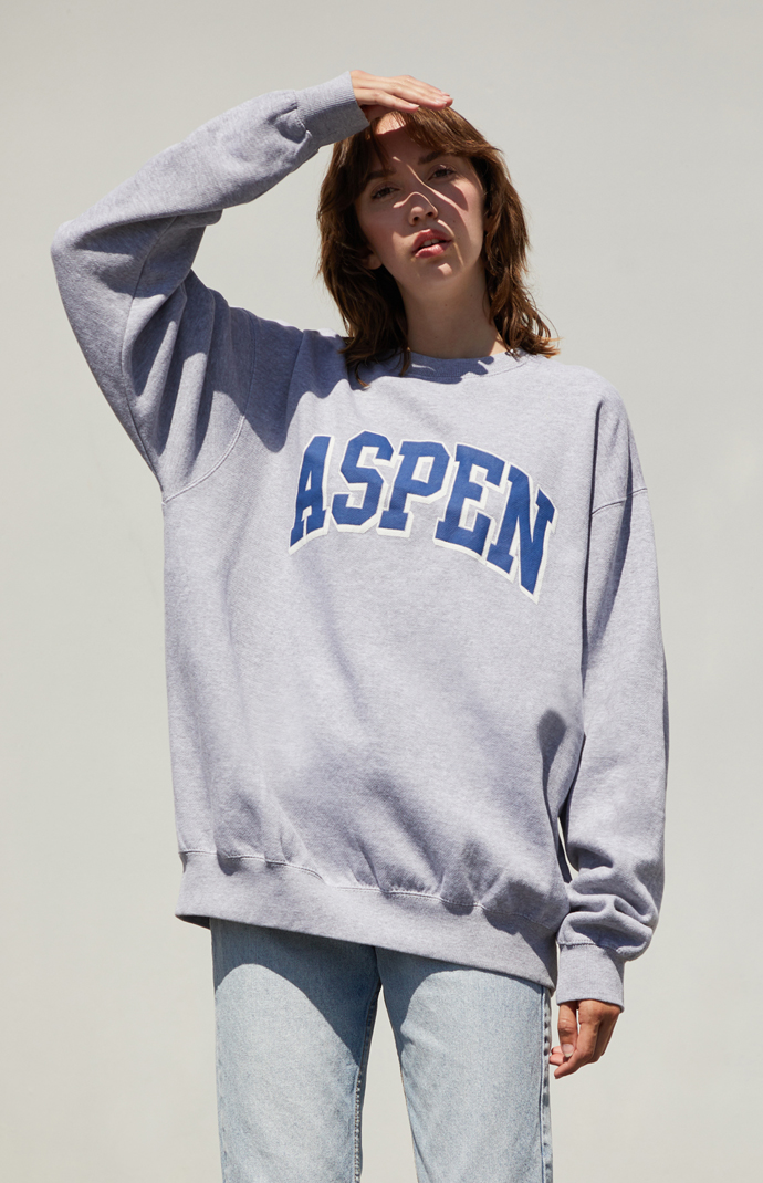 John Galt Erica Aspen Crew Neck Sweatshirt | PacSun