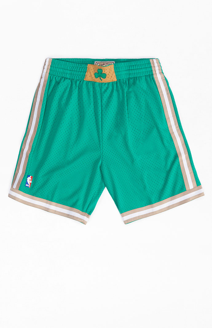 Mitchell & Ness Celtics Swingman Shorts | PacSun