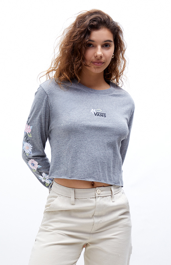 Vans Trinketz Long Sleeve Cropped T-Shirt | PacSun