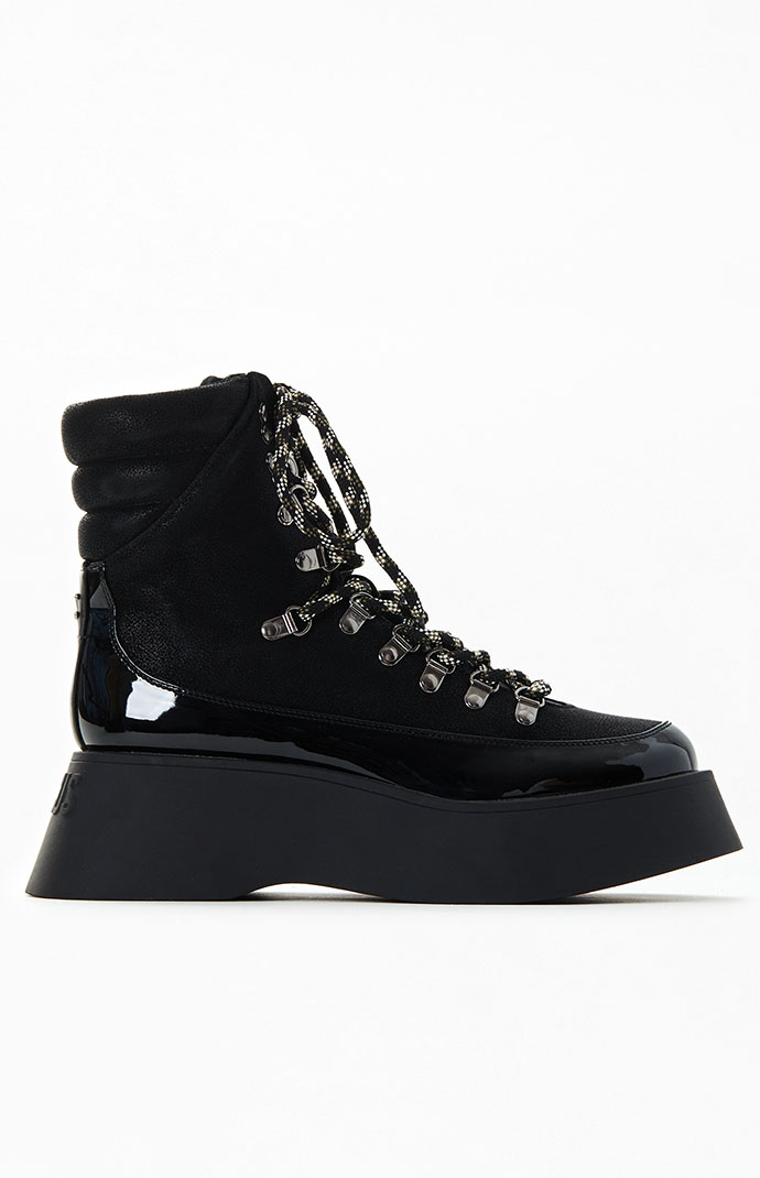 CIRCUS NY Women's Black Gail Lace-Up Boots | PacSun