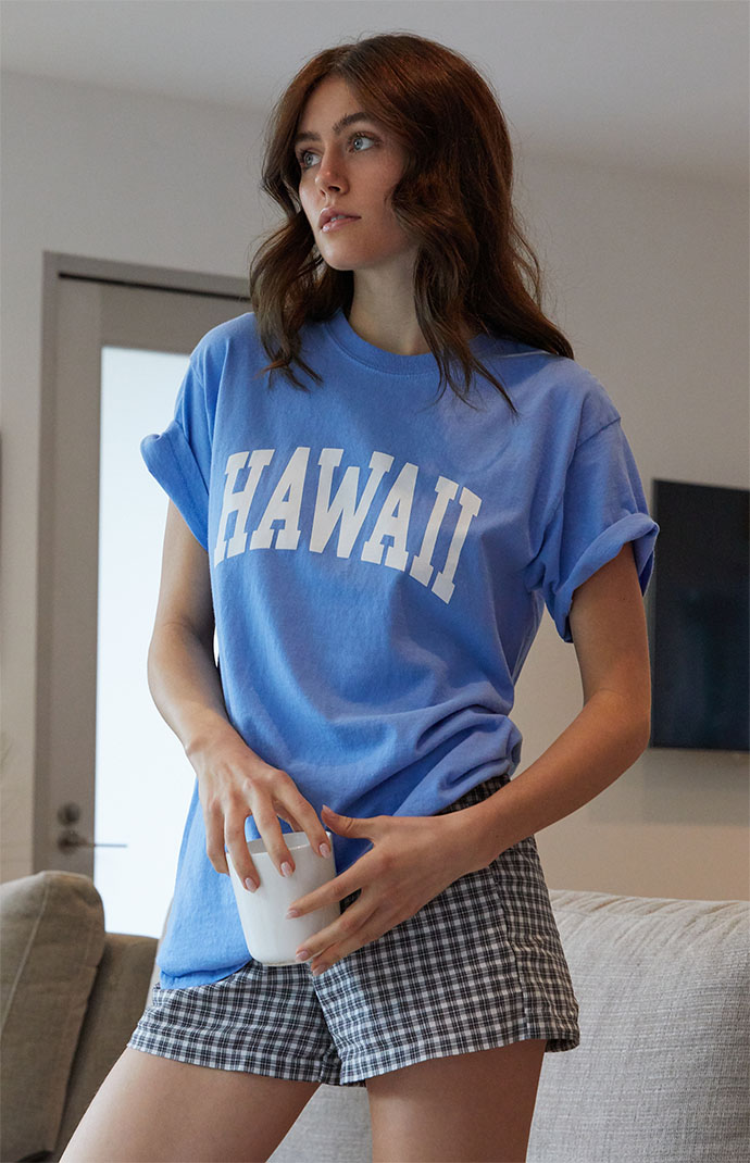 John Galt Light Blue Hawaii T-Shirt | PacSun