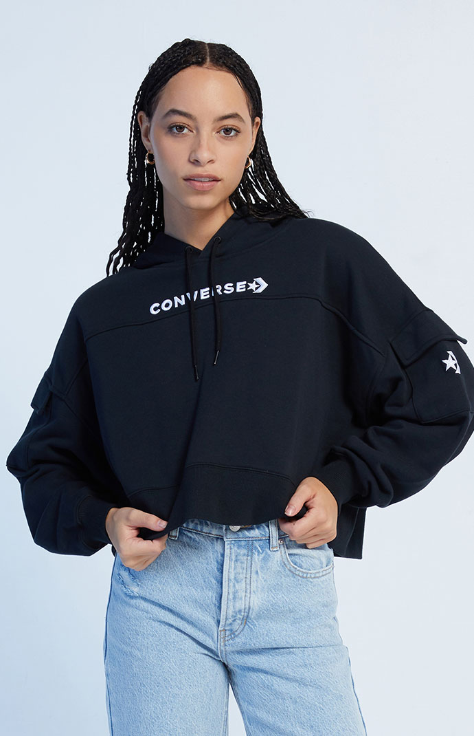 Converse Fashion Cropped Hoodie | PacSun