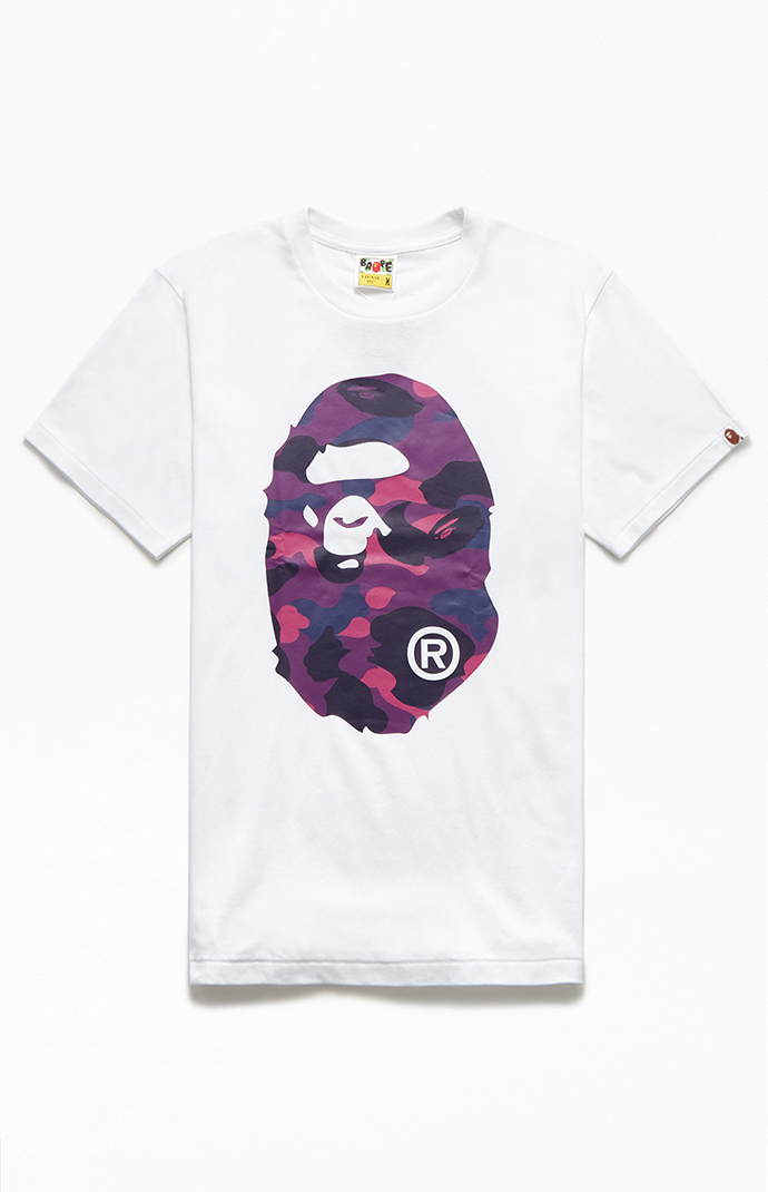 BAPE Color Camo Big Ape Head T-Shirt | PacSun