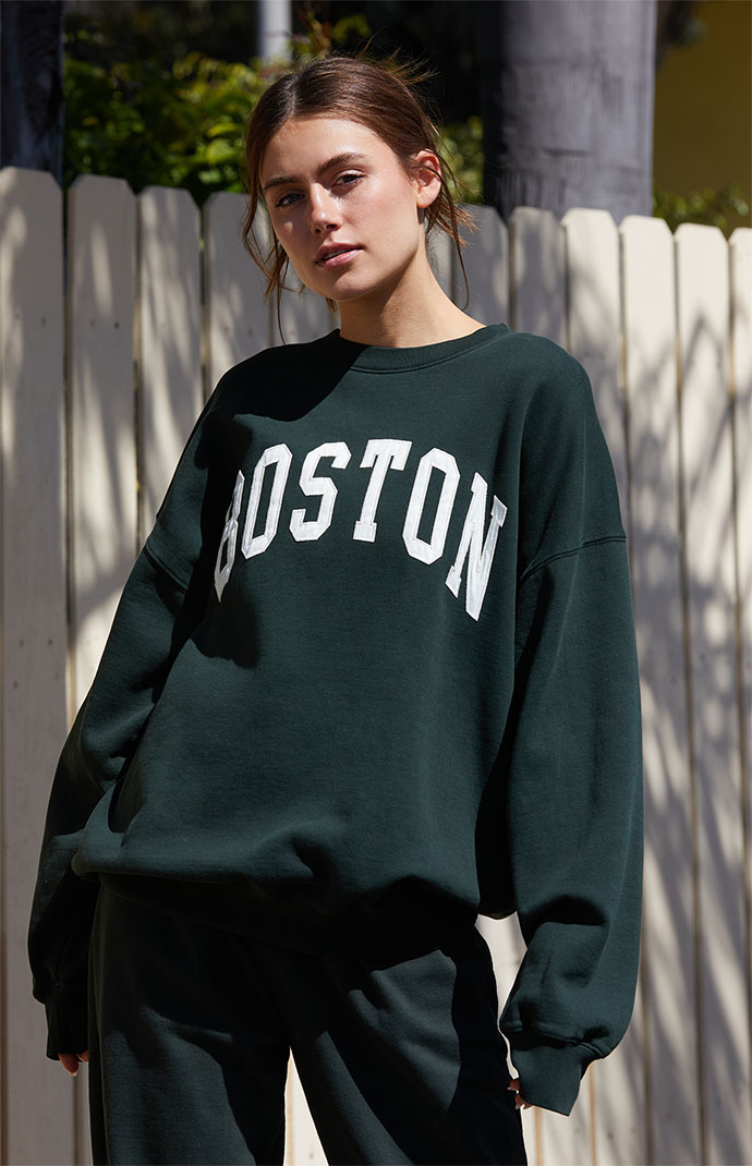 Boston Sweatshirt Boston Hoodie Gift Crewneck Sweater 