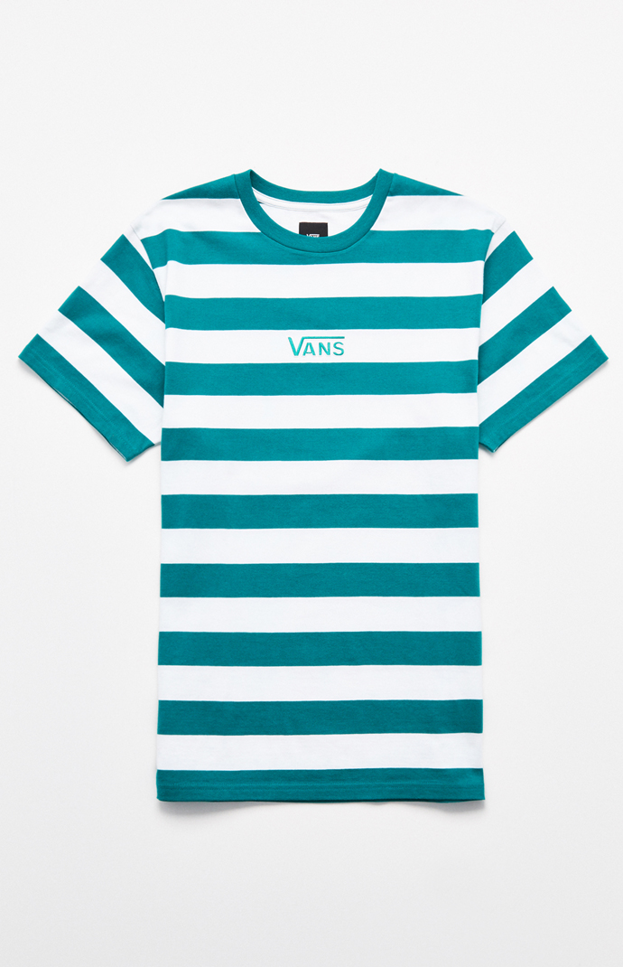 dissipation Modsatte Afslut Vans Green Classic Stripe Vee T-Shirt | PacSun | PacSun