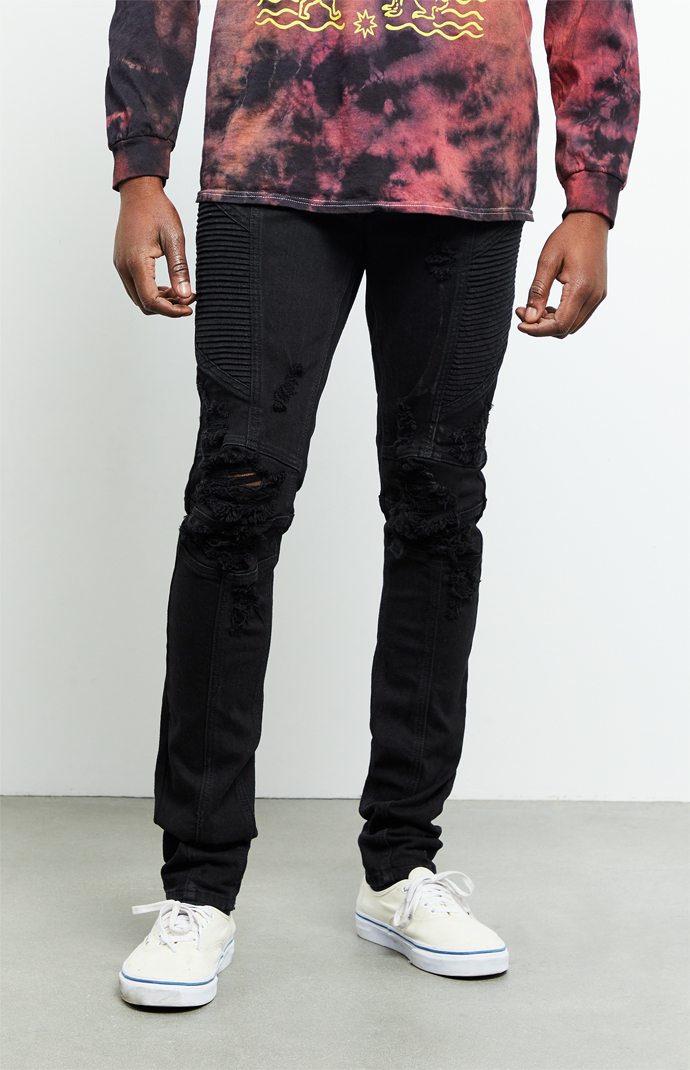 Moto Stacked Skinny Jeans | PacSun | PacSun