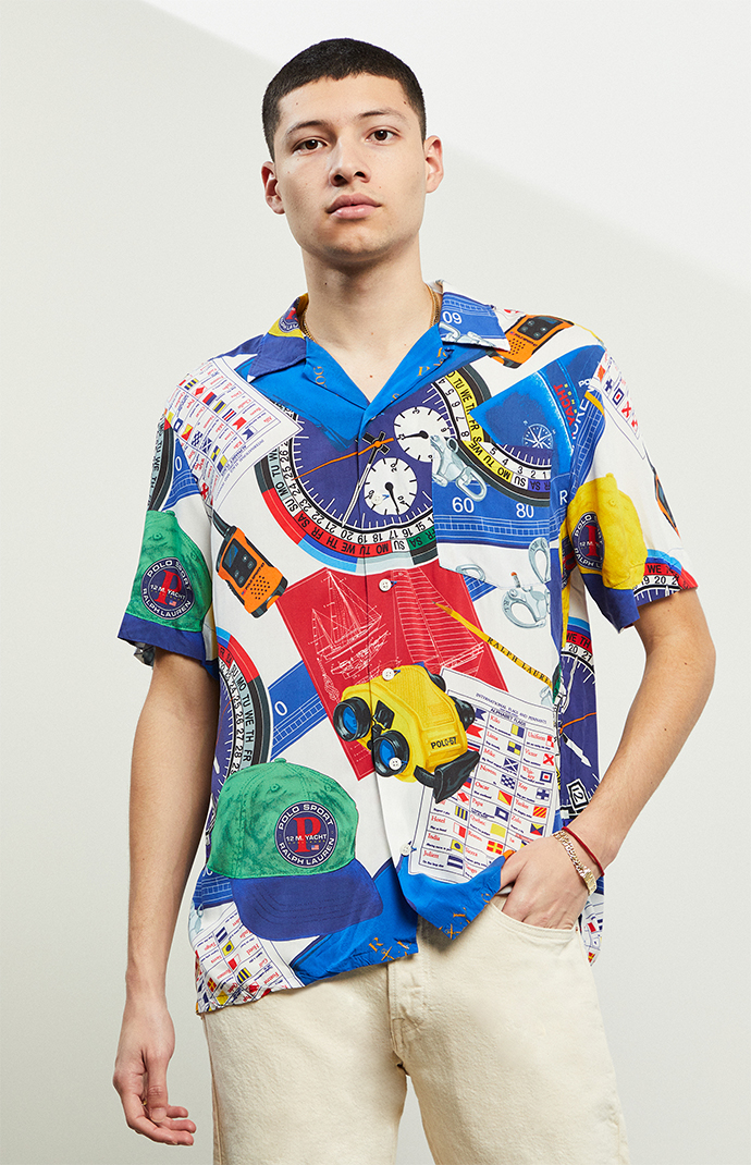 Polo Ralph Lauren Oceans Challenge Short Sleeve Button Up Shirt | PacSun