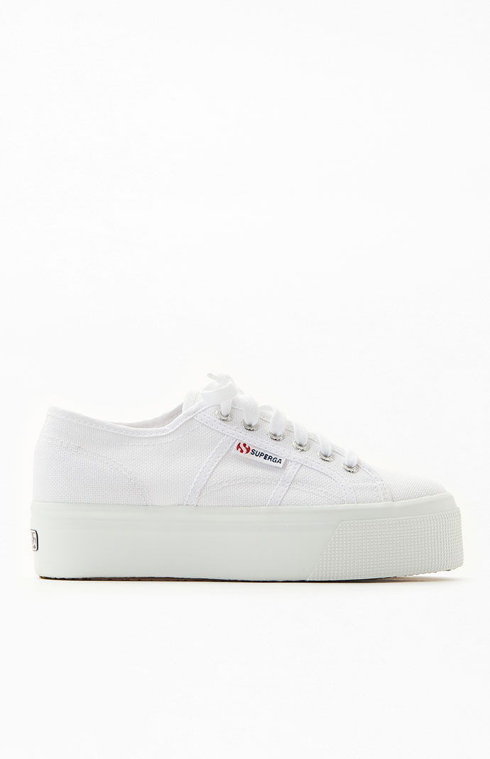 Superga Women's White 2790 Platform Sneakers | PacSun