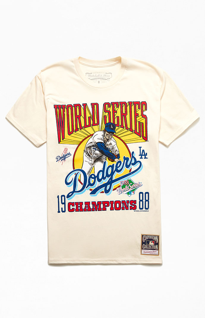 Mitchell & Ness Dodgers World Series T-Shirt | PacSun