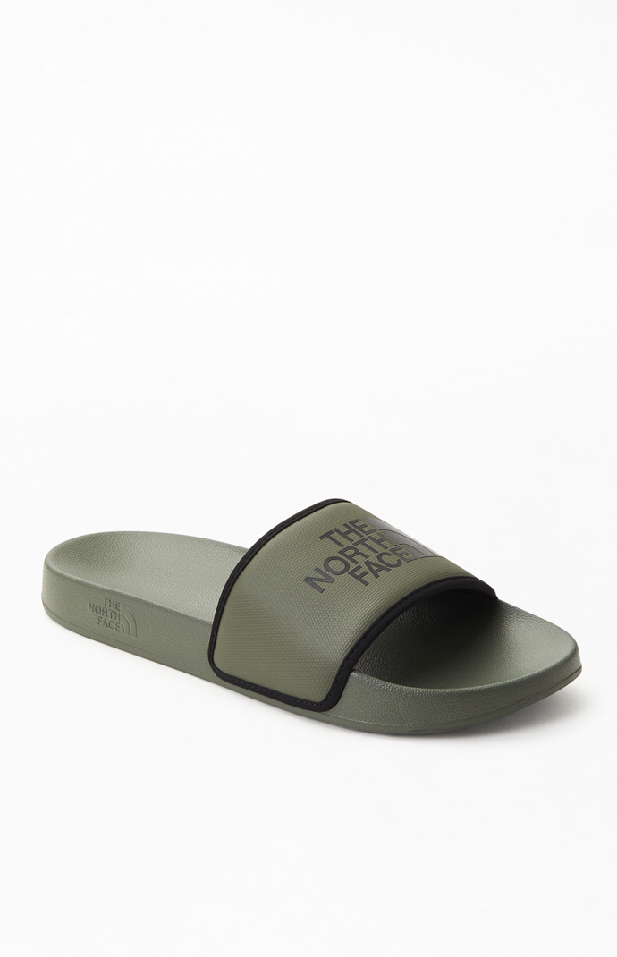 The North Face Olive Base Camp Slide Sandals | PacSun