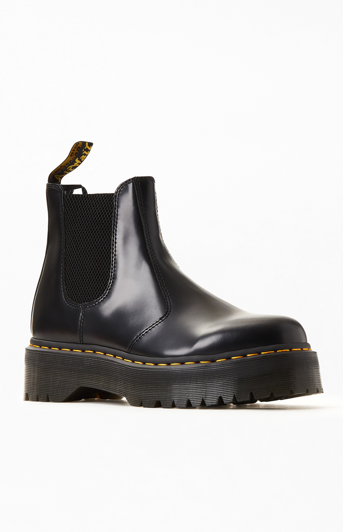 Dr Martens Women's 2976 Polished Smooth Platform Chelsea Boots | PacSun