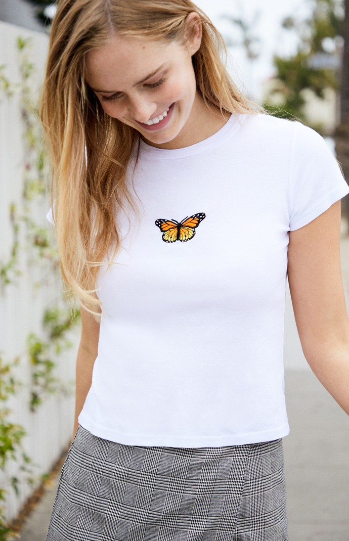 John Galt Butterfly T-Shirt | PacSun | PacSun