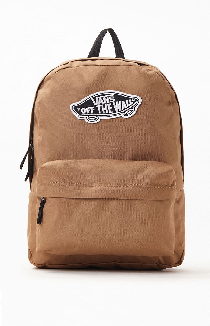 Vans Brown Realm Backpack | PacSun