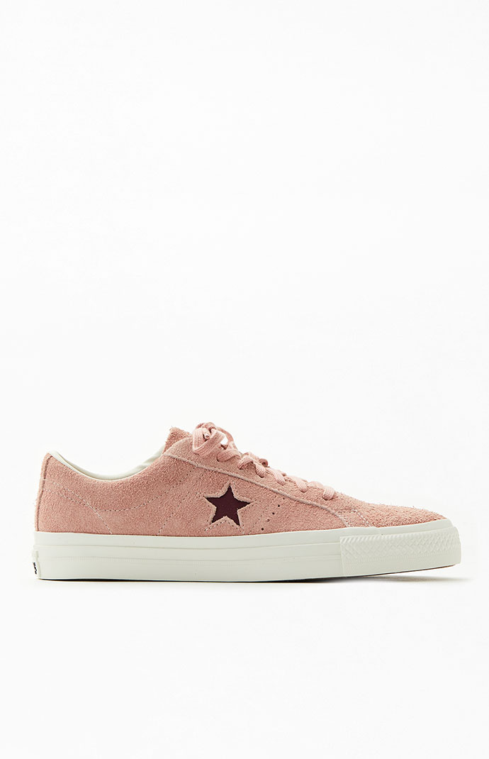 Converse Pink One Star Vintage Suede Shoes | PacSun