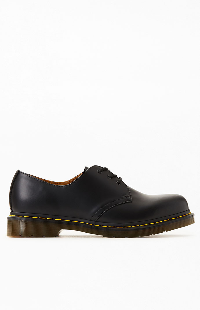 Dr Martens 1461 Smooth Leather Black Shoes | PacSun