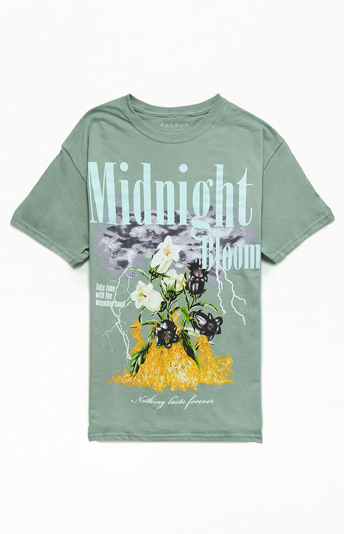 PacSun Midnight Bloom T-Shirt | PacSun