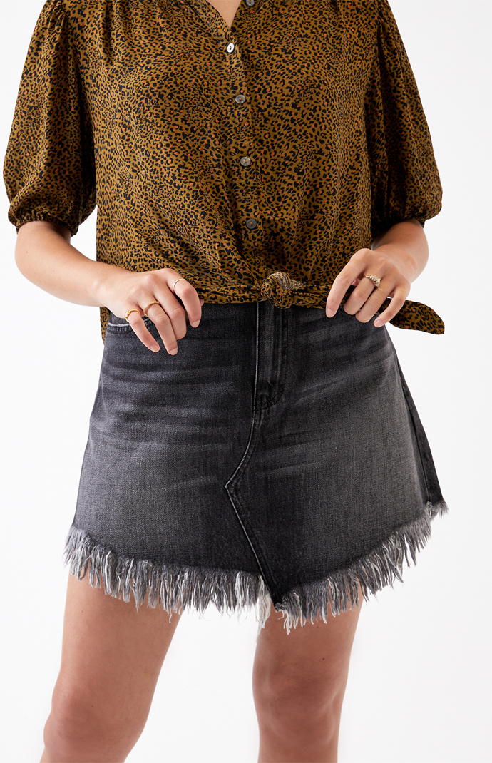 Free People Bailey Denim Mini Skirt | PacSun