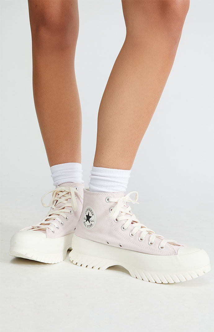 Converse Women's Pink Chuck Taylor All Star Lugged 2.0 High Top Sneakers |  PacSun