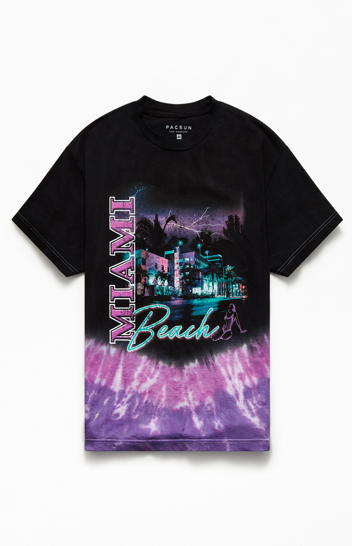 PacSun Miami Vintage Tie-Dyed T-Shirt | PacSun