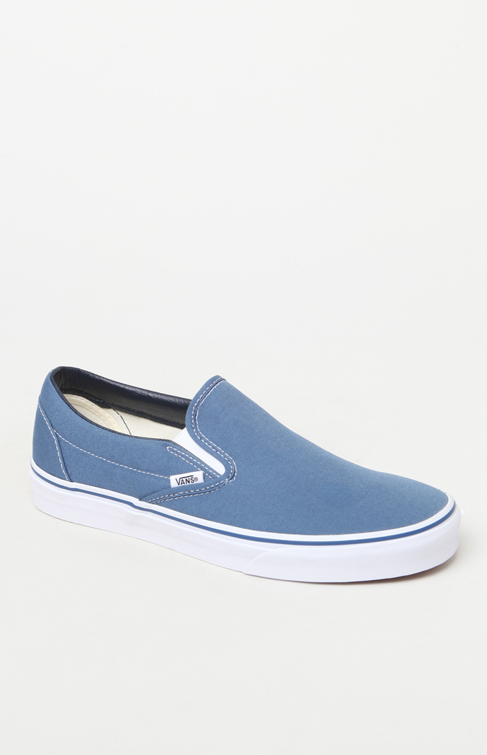 Vans Classic Blue Slip-On | PacSun