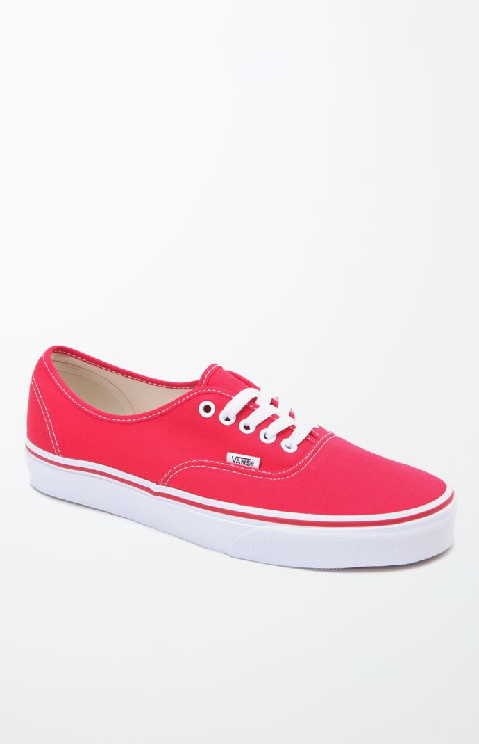 Vans Authentic Red Shoes | PacSun
