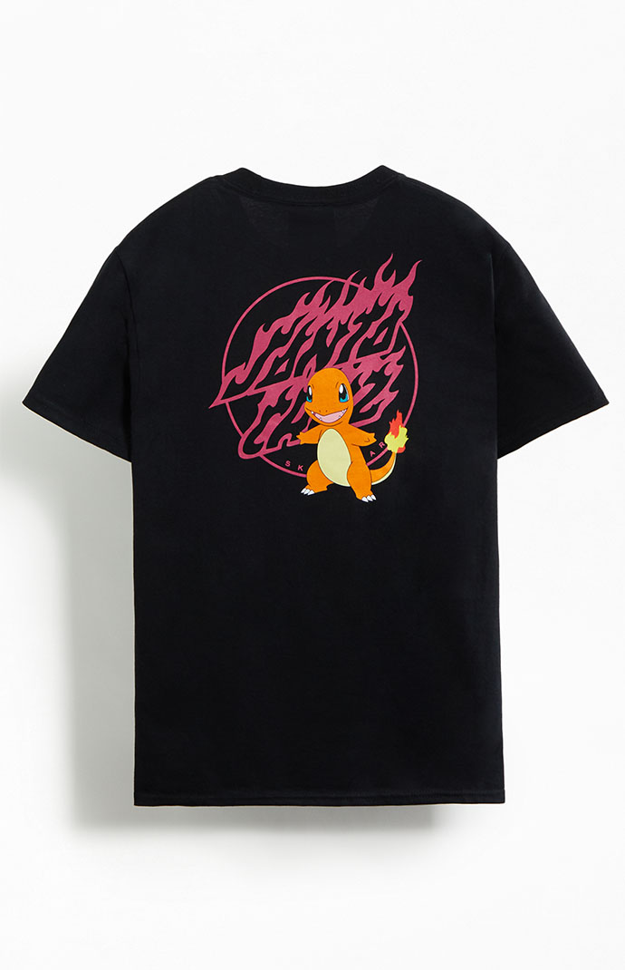 Santa Cruz x Pokemon Kids Fire Type 1 T-Shirt | PacSun