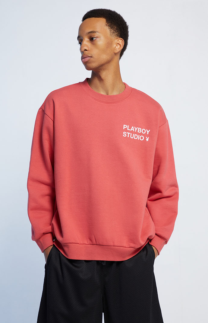 Playboy By PacSun Studio Crew Neck Sweatshirt | PacSun