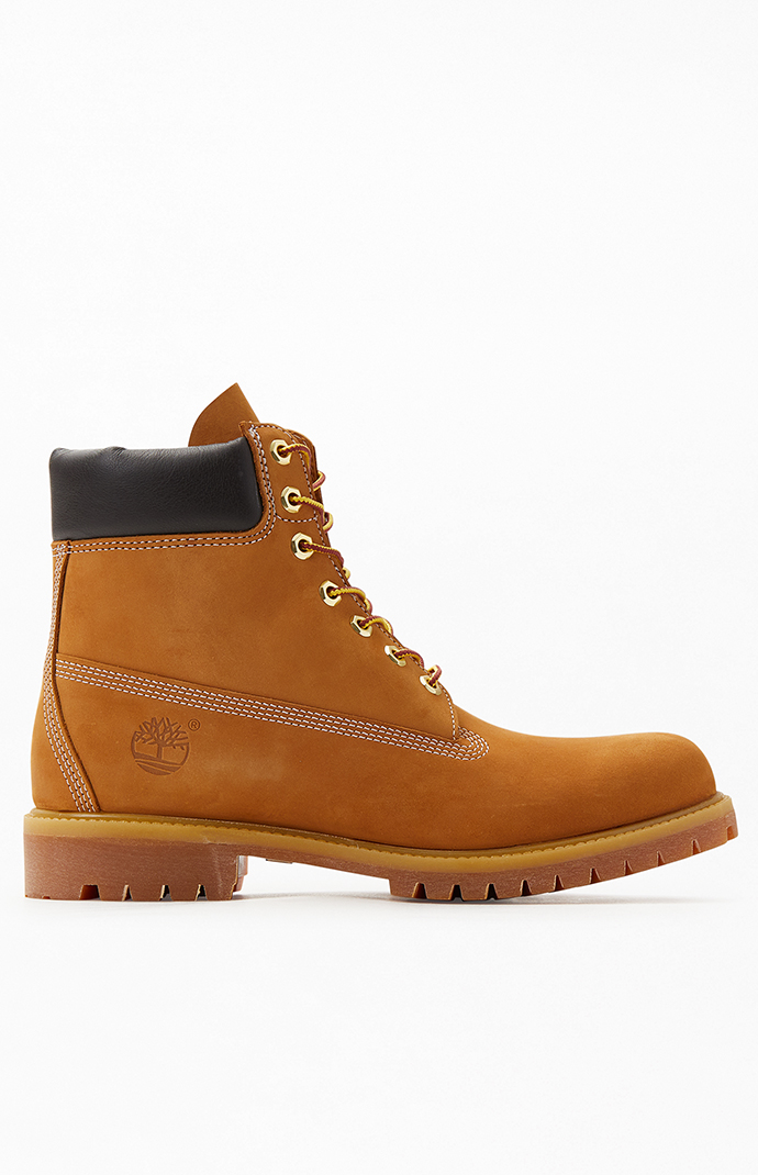 Timberland Brown Premium Waterproof Leather Boots | PacSun