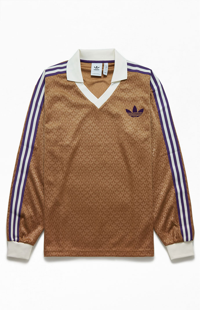 adidas Vintage Long Sleeve Collared Shirt | PacSun