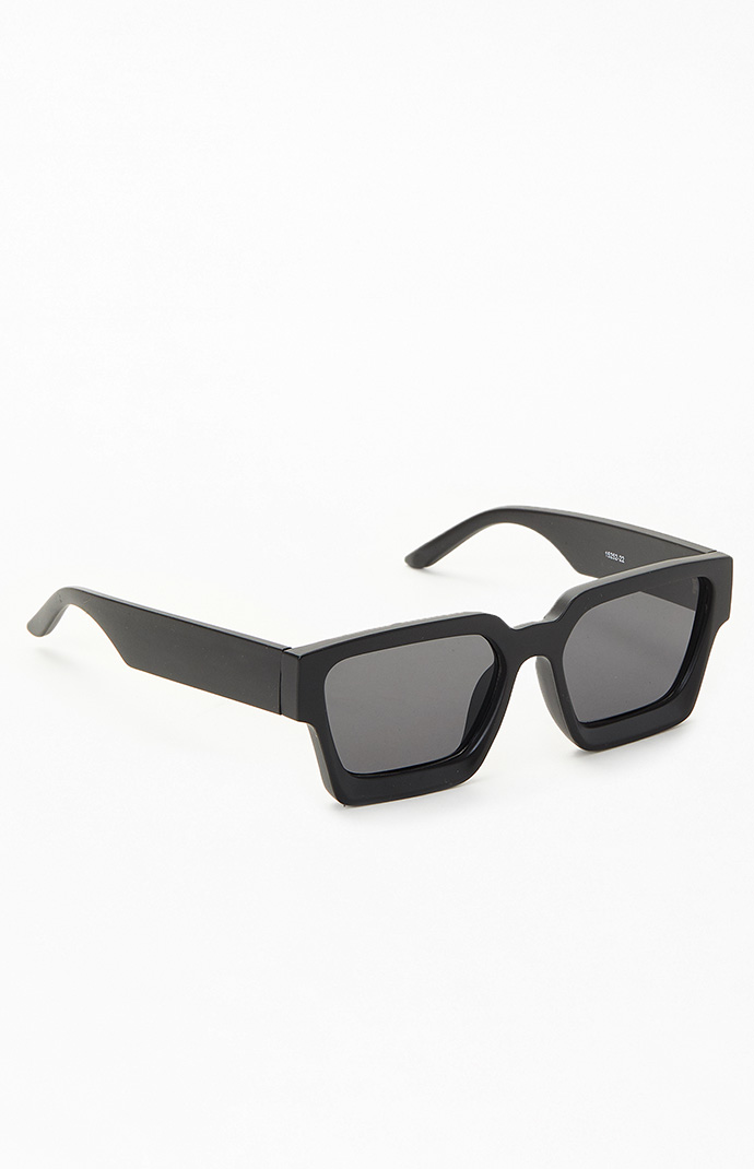 PacSun Black Square Frame Sunglasses | PacSun