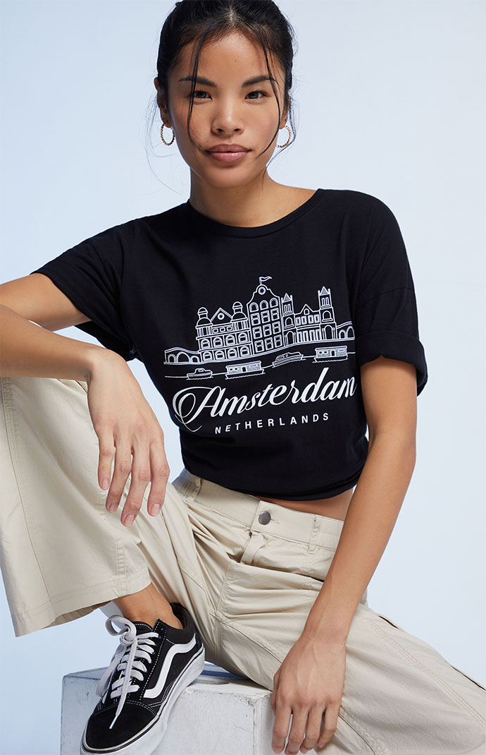 PS / | T-Shirt Amsterdam Oversized LA PacSun Netherlands