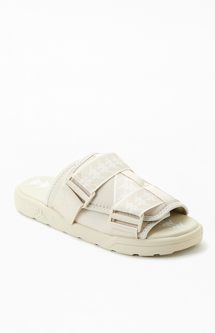 Kappa Off White 222 Banda Mitel 1 Slide Sandals | PacSun