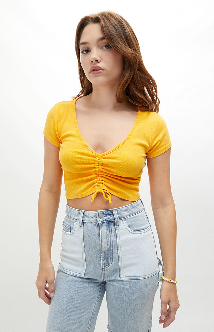 PacCares Ivana Cinched Top | PacSun