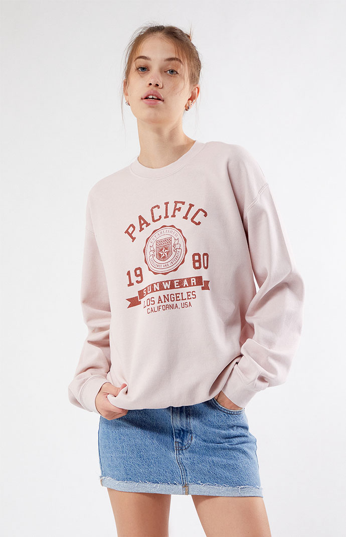 PS / LA Pacific Sunwear Crest Crew Neck Sweatshirt | PacSun