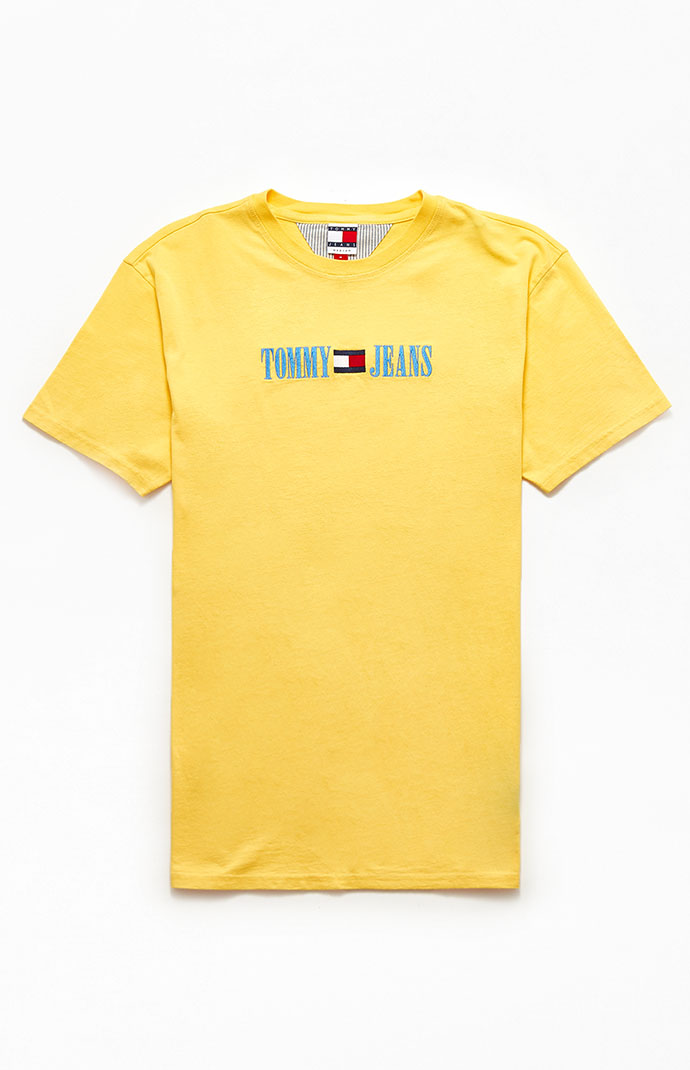 Tommy Jeans Linear Logo T-Shirt | PacSun