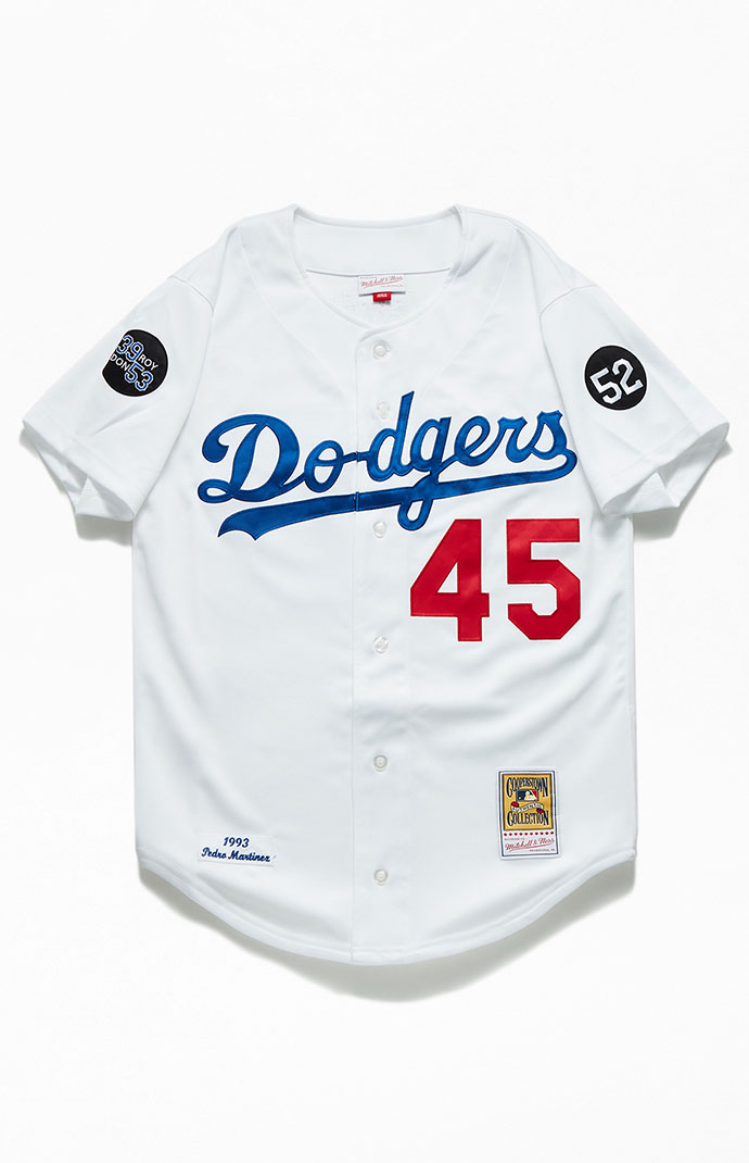 Mitchell & Ness Dodgers P. Martinez 45 Baseball Jersey | PacSun