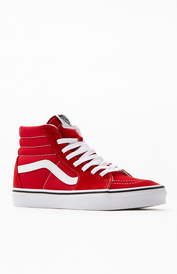Vans Sk8-Hi Red Shoes | PacSun