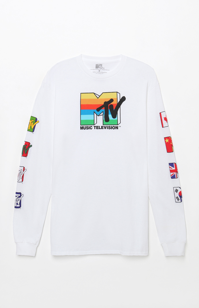 MTV World Long Sleeve T-Shirt | PacSun | PacSun