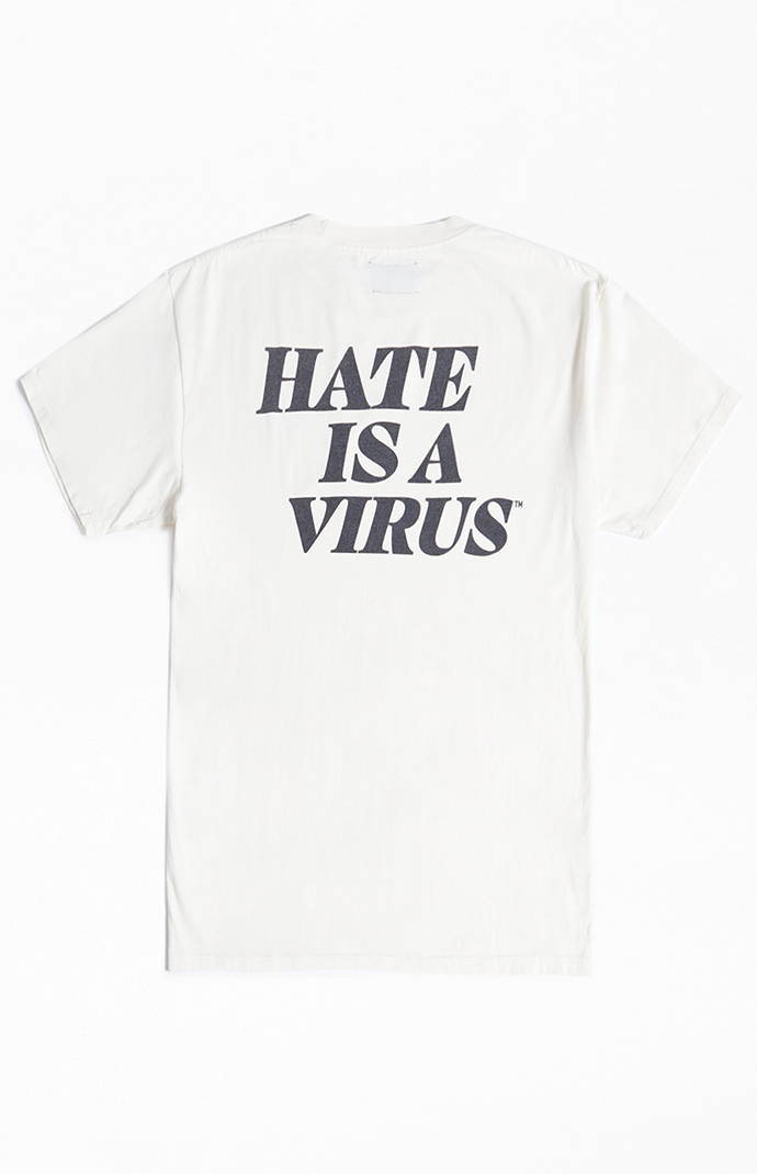 UPRISERS x Hate Is A Virus Statement T-Shirt | PacSun