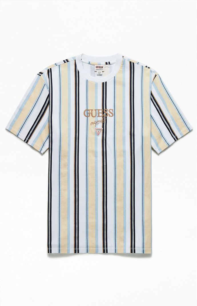 hybrid Rejsende Panter GUESS Originals Eco Vertical Striped T-Shirt | PacSun