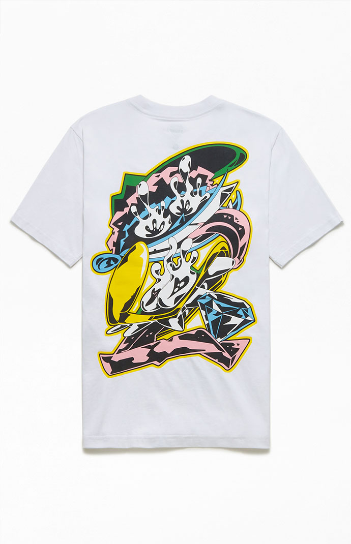 Action Figure Miles x Carl Jones White Graphic T-Shirt | PacSun