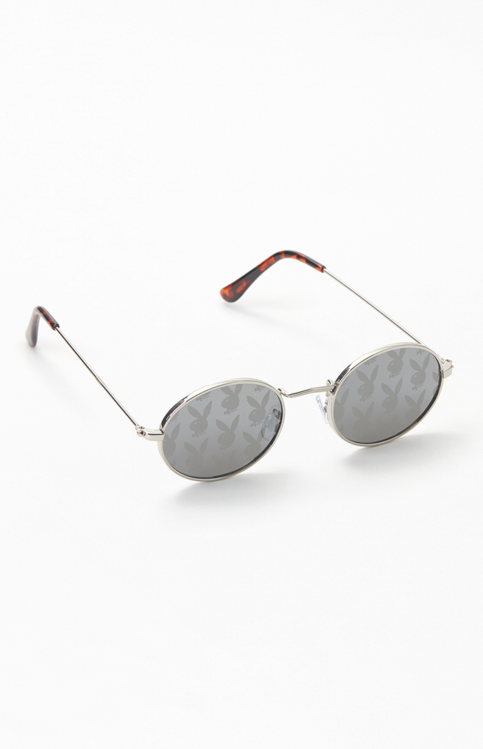 Playboy By PacSun Metal Oval Sunglasses | PacSun