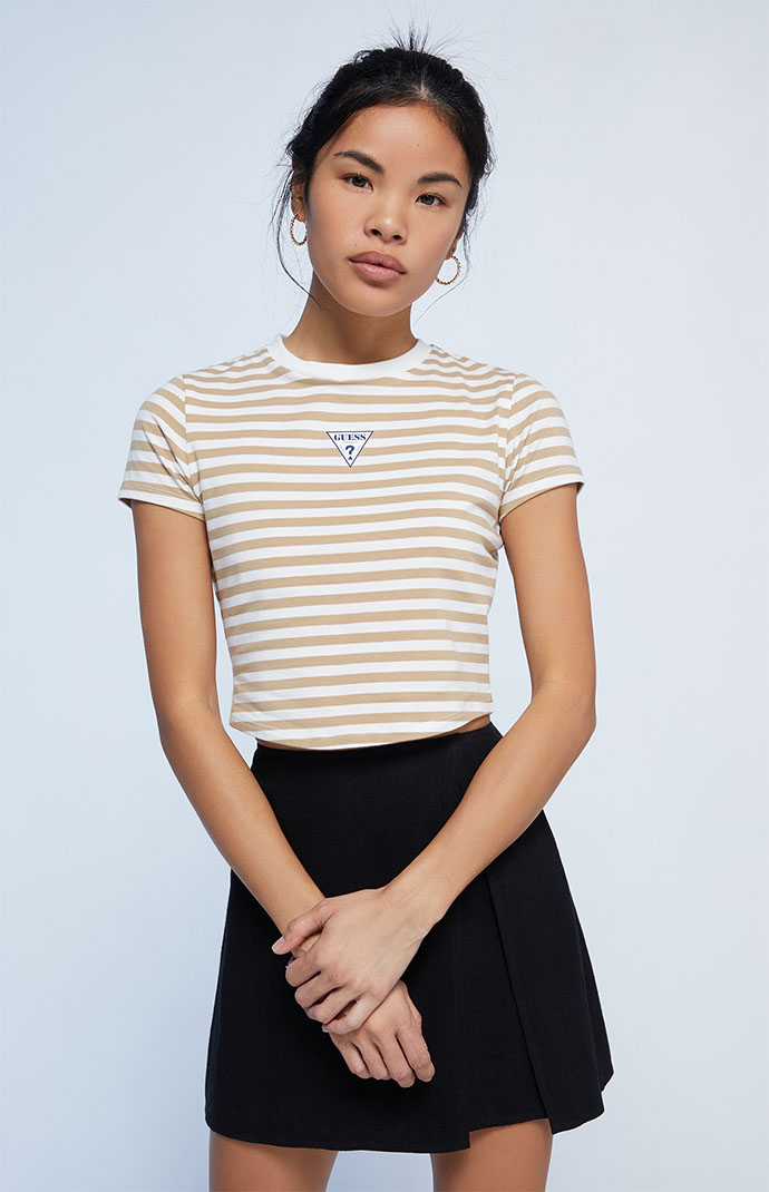 GUESS Originals Clara Striped Baby T-Shirt | PacSun