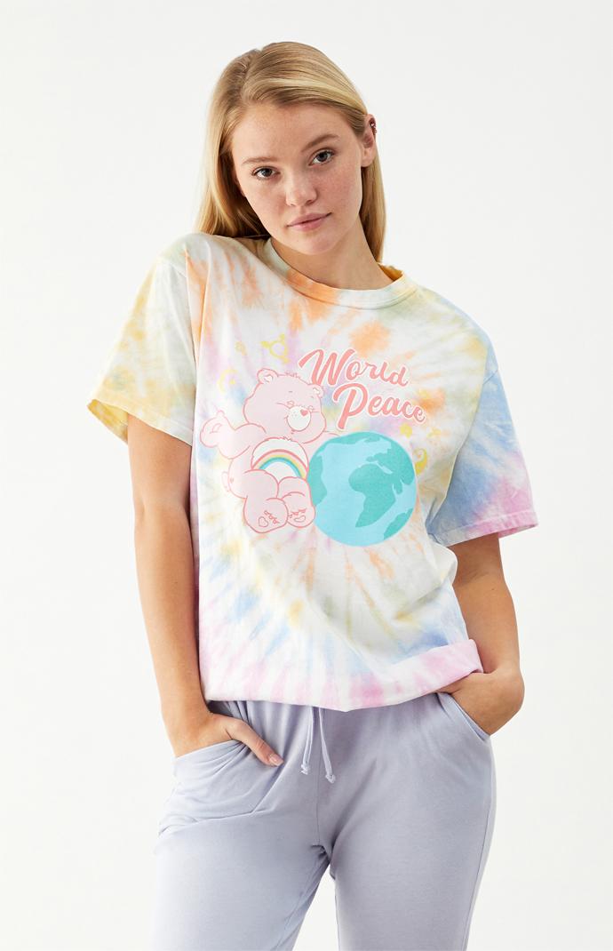  PacSun Kids Global Peace T-Shirt - Tie Dye Size Kids XL:  Clothing, Shoes & Jewelry